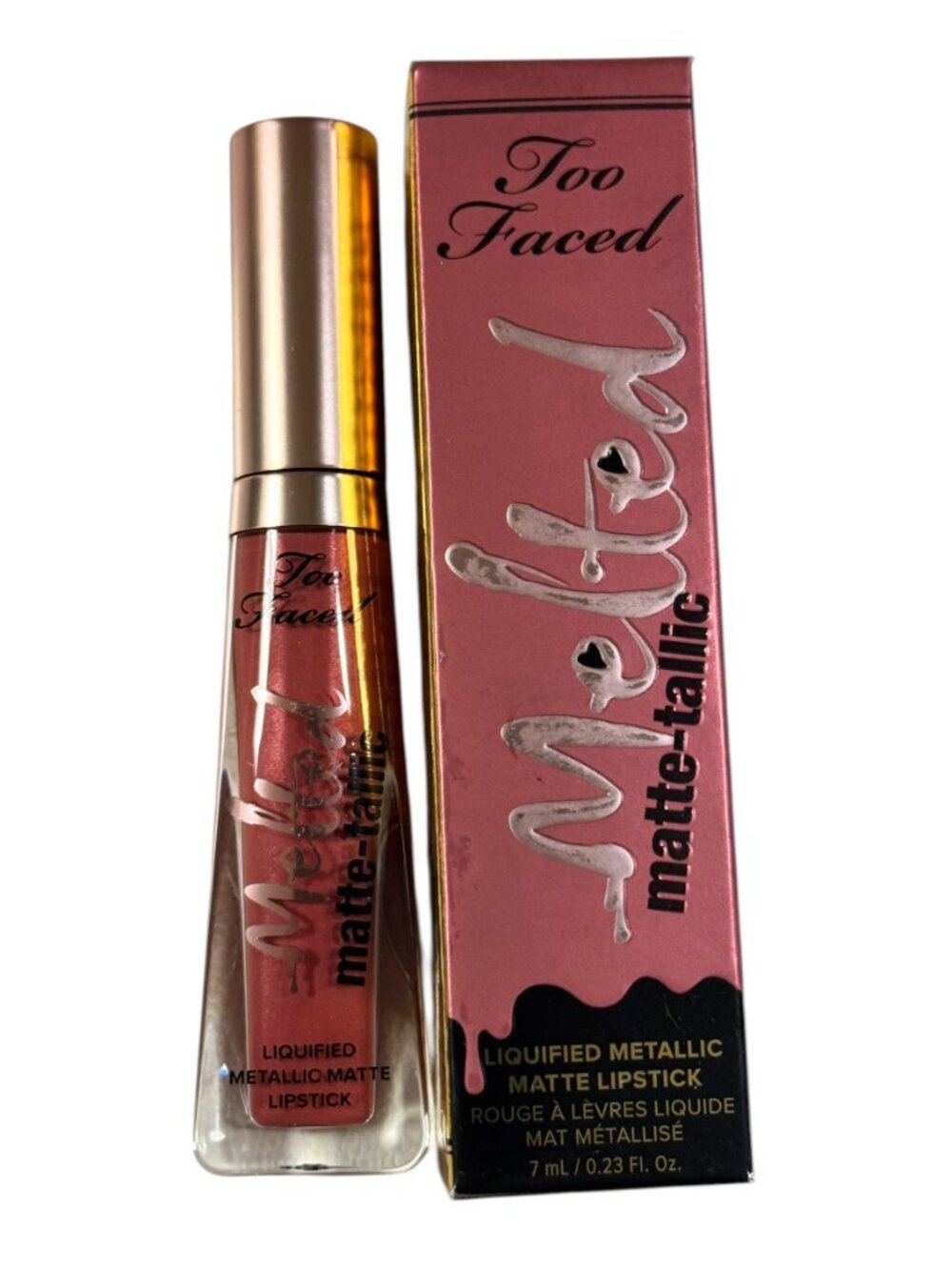 DISCONTINUED 🔥 Too Faced MELTED Matte-tallic Lipstick Breakup, Makeup Matte